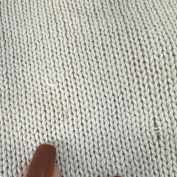 NWT Vintage Bentley L-mart Women's XL Embroidered Tan Sweater Floral & Faux Pear - Picture 8 of 9